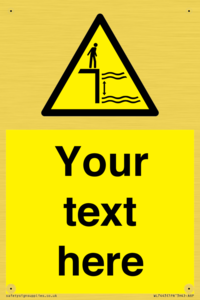 Custom Warning variable water depth